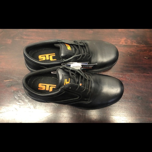 Steel toe protector work shoes - Picture 6 of 16